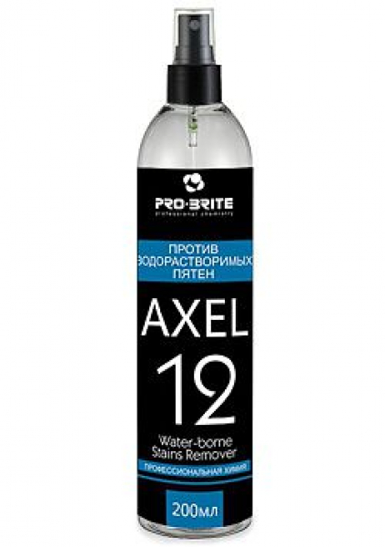 Пятновыводитель на водной основе AXEL-12 Water-borne Stains Remover Средство против водорастворимых пятен
