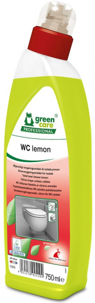 Средство для чистки туалетов, писсуаров и биде Green Care WC lemon (Toilet Cleaner)